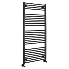 DIRECT radiátor s bočným pripojením 600x1320 mm, matná čierna