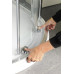 Štvrťkruhová sprchová zástena LUCIS LINE 1200x900 mm, L/R