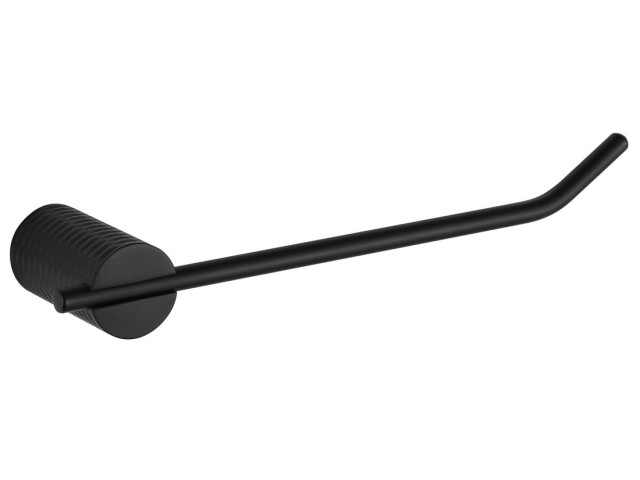 Držiak na toaletný papier, matná čierna