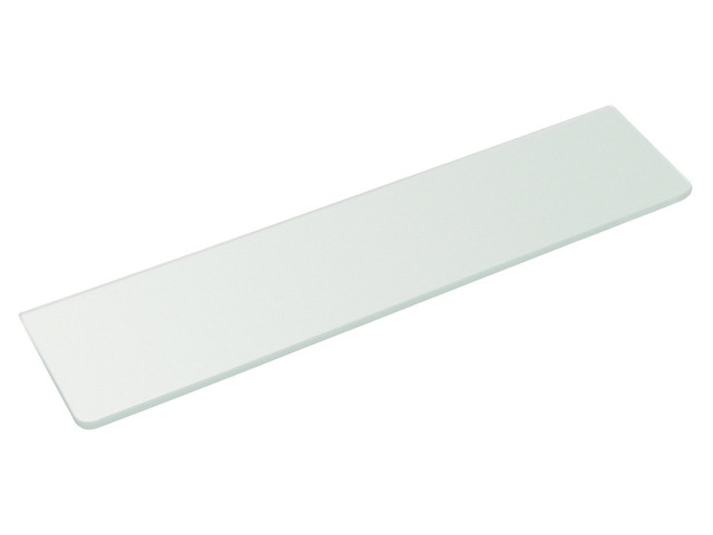cPolice 600 × 100 × 8 mm, mliečne sklo cPolice 600 × 100 × 8 mm, mliečne sklo