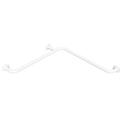 Madlo do sprchy 670x670mm, biela
