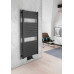 TONDI vykurovacie teleso rovné 450x970 mm, stredové pripojenie, čierna mat