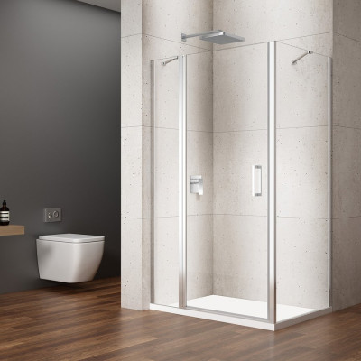Obdĺžnikový sprchový kút LORO 1100x900 mm