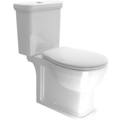 WC kombi CLASSIC, spodný/zadný odpad, biele