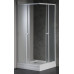 ALAIN štvorcová sprchová zástena 900x900 mm, sklo BRICK