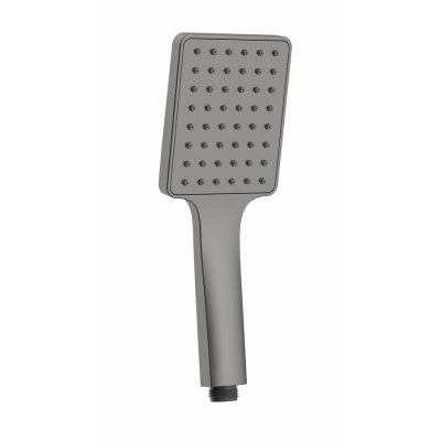 Ručná sprcha, 245 mm, silikónové trysky, ABS/gun metal