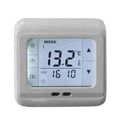 Dotykový digitálny termostat pre reguláciu vykurovacích rohoží