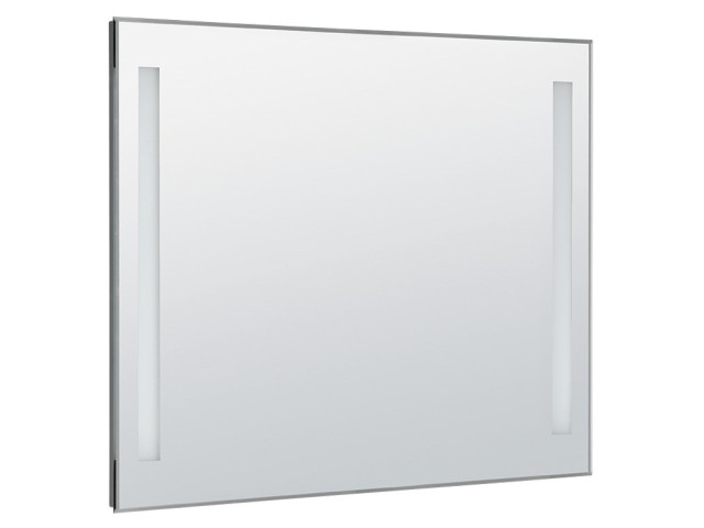 LED zrkadlo podsvietené 100x80cm, Tlakový vypínač