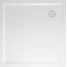 Sprchová vanička XENA z liateho mramoru, štvorcová 90x90cm, biela
