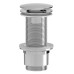 Umyvadlový vývod 5/4“, neuzatvárateľný, veľká zátka, 10-80 mm, ABS/chróm