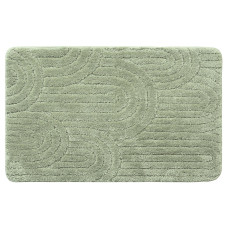 Kúpeľňová rohož RIST, 50 x 80 cm, 100 % polyester, protišmyková, zelená Kúpeľňová rohož RIST, 50 x 80 cm, 100 % polyester, protišmyková, zelená