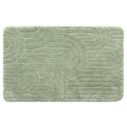 Kúpeľňová rohož RIST, 50 x 80 cm, 100 % polyester, protišmyková, zelená