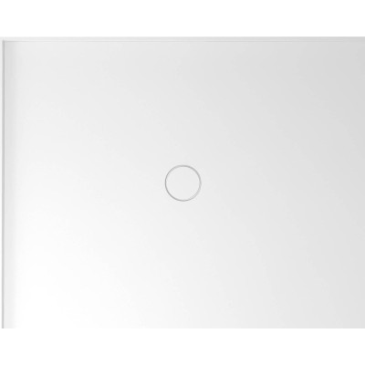 MIRAI sprchová vanička z liateho mramoru, obdĺžnik 100x80x1,8cm, ľavá, biela