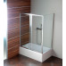 DEEP hlboká sprchovacia vanička, obdĺžnik 140x75x26cm, biela