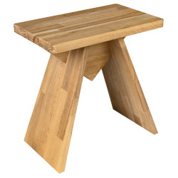 ASTYLE stolička 40x41x25cm, masívny prírodný dub