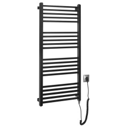 METRO-E elektrické vykurovacie teleso rovné 500x1060 mm, 400 W, čierne matné