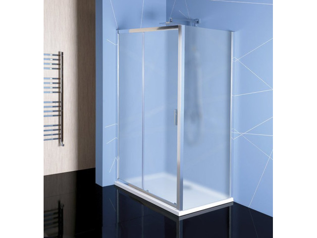 Easy Line obdĺžnikový sprchovací kút 1100x700mm L / P variant, brick sklo