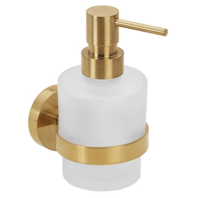 X-ROUND GOLD dávkovač mydla MINI 200ml, zlato mat