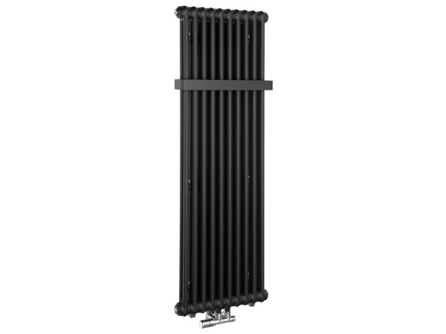 Vykurovacie teleso FEDE 1500x490 mm, 10 segmentov, čierne matné