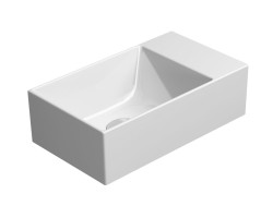 KUBE X umývadlo 40x23 cm, biela ExtraGlaze