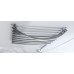 Elektrický sušiak uterákov, 570x465 mm, 72 W, šedý hliník - metalíza (RAL9007)