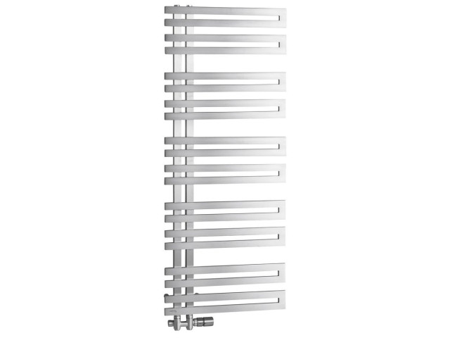 VOLGA vykurovací těleso 500x1238 mm, nerez mat