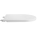 ISABELLA WC sedadlo, Soft Close, Easy Take, biele (ES8516)