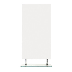 WEGA zrkadlo 500x800mm, s policou