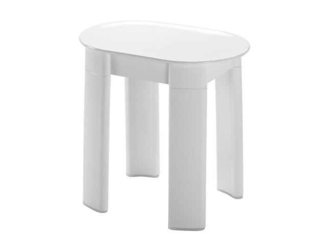 TETRA kúpeľňová stolička 42x41x27 cm, biela
