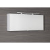 CLOE galerka s LED osvetlením 120x50x18cm, biela (CE120)