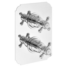 SASSARI podomietková sprchová termostatická batéria, 2 výstupy, chróm (LO89163)