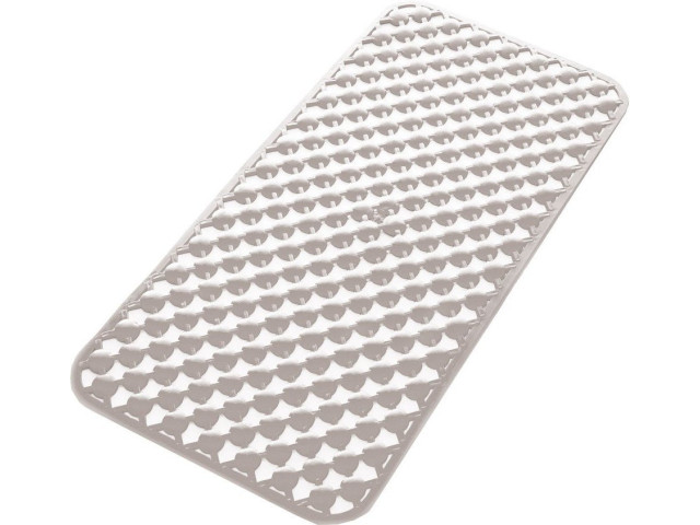 GEO podložka do vane 36x71cm s protišmykovou úpravou, kaučuk, biela