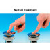 Uzatvárateľná guľatá umývadlová výpust Click Clack, veľká zátka, V 30-50mm, chróm