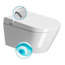 WCLEAN Swirlflush WC s integrovaným elektronickým bidetom, biela Extraglaze