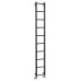 Vykurovacie teleso DINA 250x1680mm, čierne matné