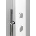 SPIRIT ROUND termostatický sprchový panel nástenný, 250x1550mm, biela