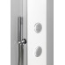 SPIRIT ROUND termostatický sprchový panel nástenný, 250x1550mm, biela