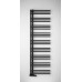 Radiátor POSEIDON 550 x 1740 mm, matná čierna farba