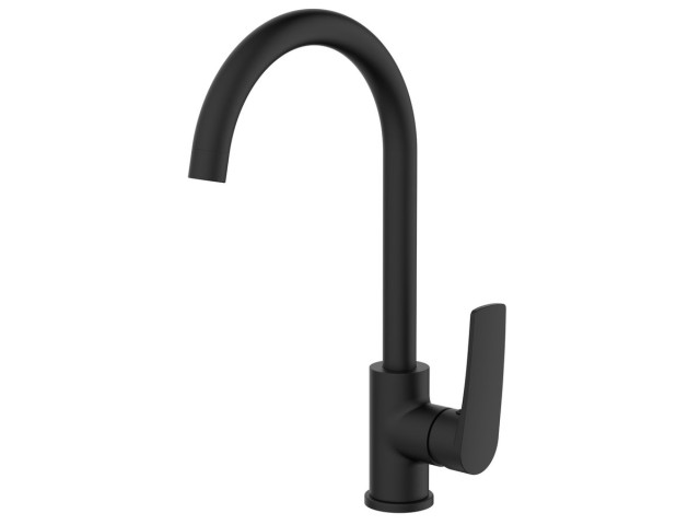 KORANA stojanová batéria k umývadlu, matná čierna