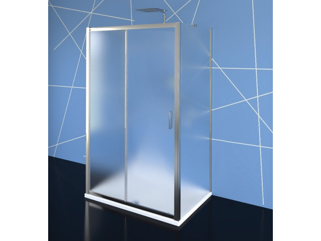 EASY LINE viacstenné sprchovací kút 1100x700mm, L / P variant, Brick sklo