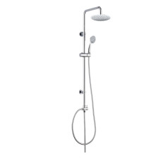 Mereo, Sprchová súprava Sonáta, nerezová hlavová sprcha a trojpolohová ručné sprchy CB60101SK