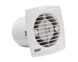 B-10 PLUS T kúpeľňový ventilátor s časovačom, 15W, potrubie 100mm, biela