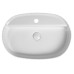 Keramické umývadlo na dosku SINTESI, 60 x 40 cm, biele