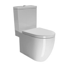 PURA WC misa kombi spodný/zadný odpad, 36x68cm, biela ExtraGlaze