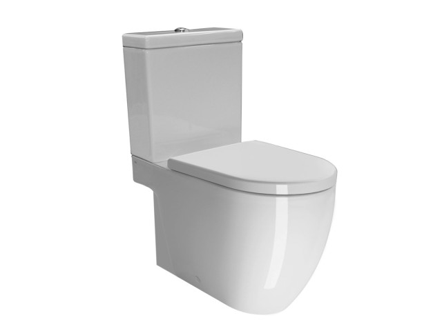 PURA WC misa kombi spodný/zadný odpad, 36x68cm, biela ExtraGlaze