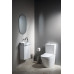 MARGITHA keramické umývadlo 38x22cm, otvor pre batériu vpravo, carrara