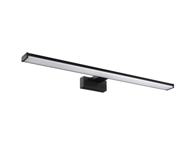 CHICAGO LED svítidlo, 400x120x40 mm, 8W, 230 V, plast, černá mat