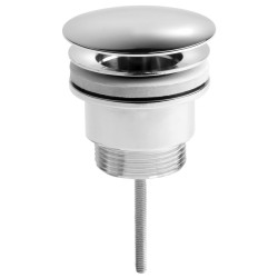 Umyvadlová výpust 5/4“, neuzavíratelná, veľká zátka, 5-65mm, chróm