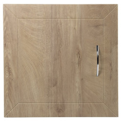 Revízne dvierka do stúpačiek 60x60x8,8cm, Dub Platin