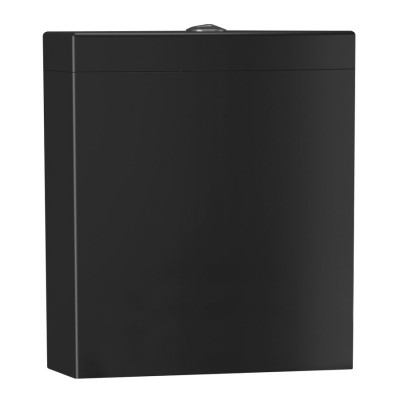 Zásobník na toaletný papier LARA pre kombinované WC, matná čierna